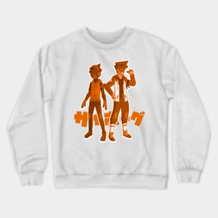 Two cyborgs Crewneck Sweatshirt